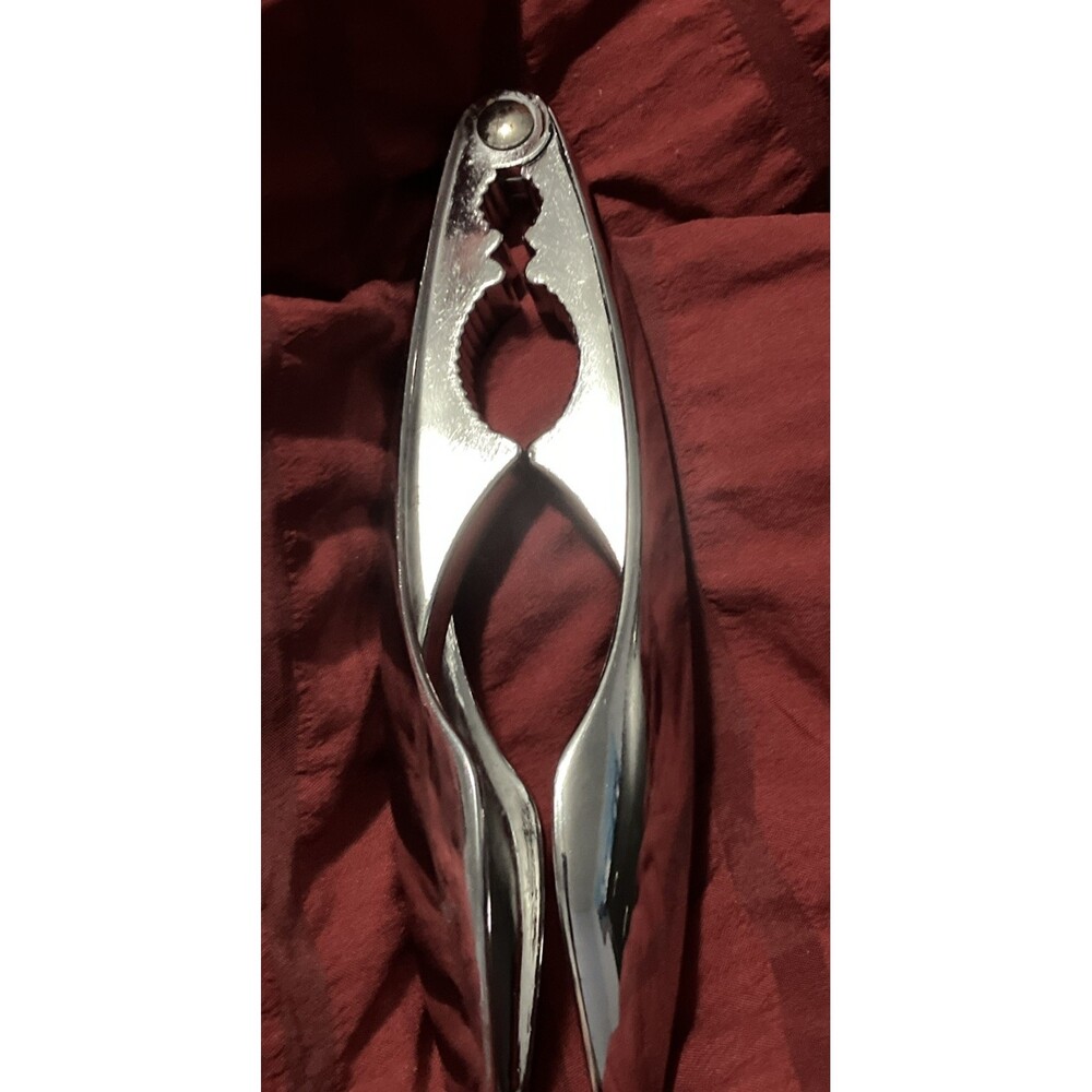 ECKO Italian Nutcracker Stainless Steel Lobster Crabs Nut Cracker Tool Silver 7"
